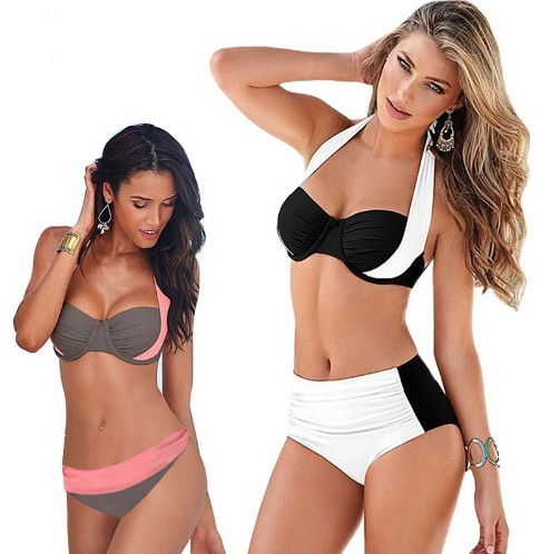 Sexet tofarvet bikini