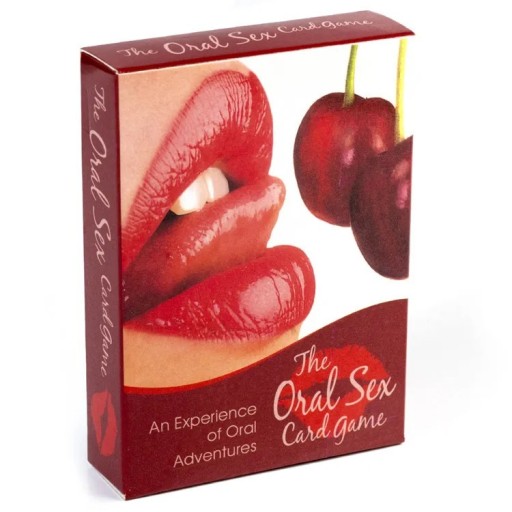 Sexo oral: un juego de cartas para darle vida a tu vida sexual. Embalaje discreto.