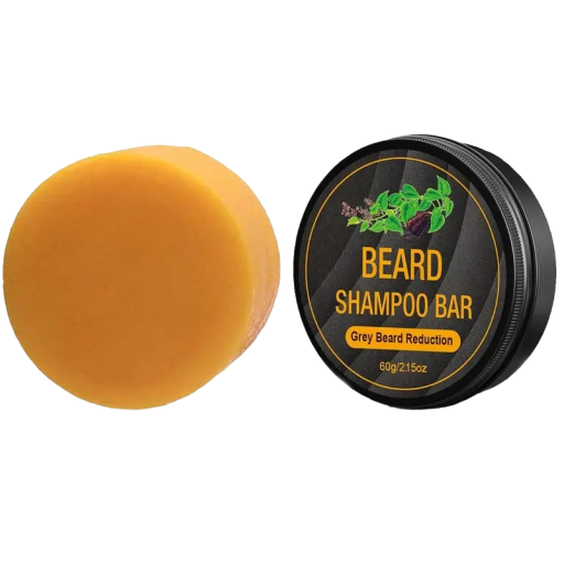 Shampoing solide pour cheveux et barbe Shampoing solide pour couvrir les cheveux gris Shampoing pour assombrir les cheveux 60 g