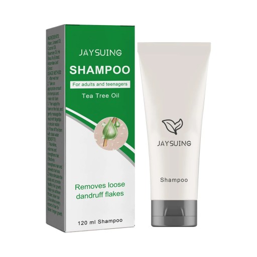 Shampoo mod kløe og skæl 120 ml Tea Tree-olie Seboroisk behandling Oliekontrol Hovedbundsrensning Styrkelse af hårrødderne