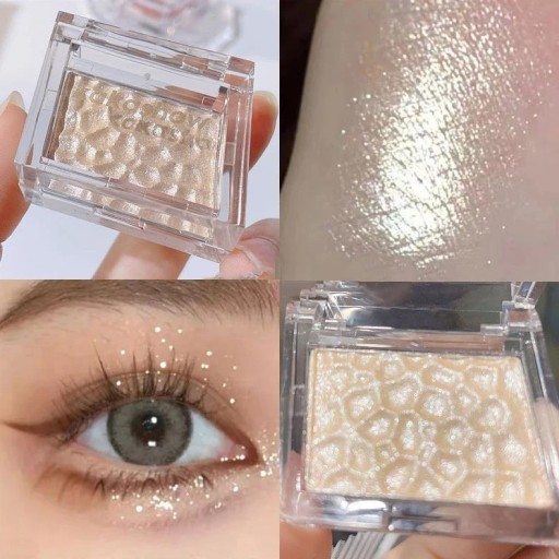 Shimmering Face Highlighter Pearlescent Brightening Eyeshadow Shiny Face Highlighting Powder