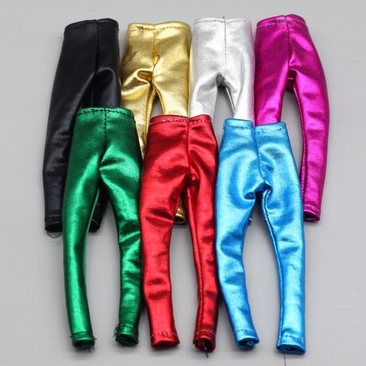 Shiny Trousers for Barbie 3 Pack