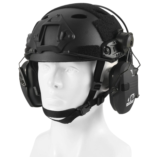 Shooting Headphones Electronic Noise-Cancelling Headphones Ear Protectors Tactical Headphones for Shooting Hearing Protection 20.5 x 11.6 x 27 cm