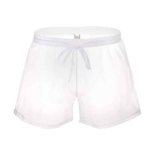 Shorts de bain pour hommes à cordon Transparent Polyester Sèche rapide Légers Maillots d'été pour la plage et la piscine
