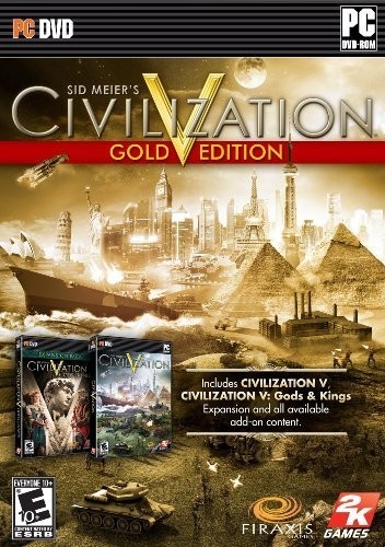 Sid Meier's Civilization V Gold Edition Steam CD Nyckel