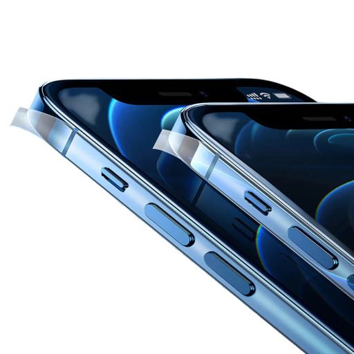 Side hydrogelbeskyttelsesfilm til iPhone 15, 2 sæt, beskyttelse af sidekanter og knapper, transparent hydrogel til smartphone