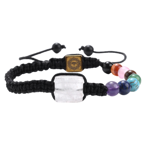 Sieben-Chakra-Pulldown-Armband