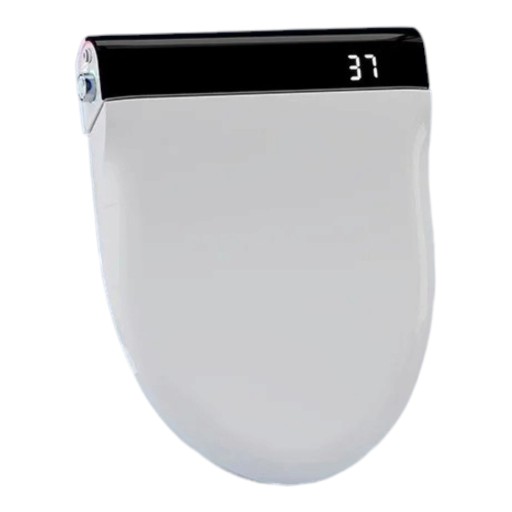 Siège de toilette intelligent avec bidet Chauffant et automatique Contrôle par application mobile et télécommande Forme en V Chauffage de l'eau
