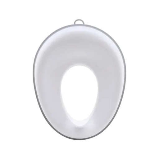 Siège de toilette pour enfant pliable et portable avec crochet de suspension, anneau réducteur ovale, blanc, simple siège de toilette pour les voyages et à la maison