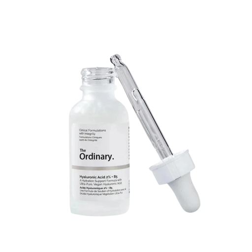 Siero idratante per il viso 30 ml con 2% di acido ialuronico e vitamina B5 Idratazione profonda Cura della pelle Illuminante Lenitivo per la pelle