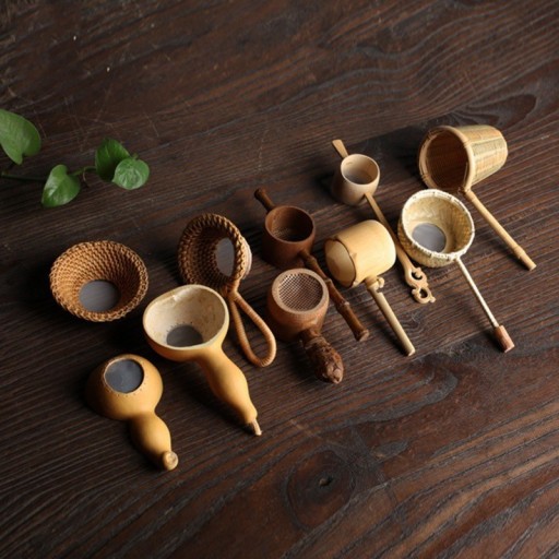 Sieve à thé en bambou C130