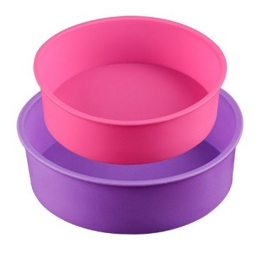 Silicone Cake Moulds - 2 pcs