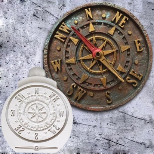 Silicone Compass Mould