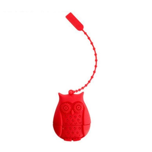 Silicone Tea Infuser in the Shape of an Owl