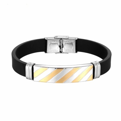 Siliconen armband voor heren H498