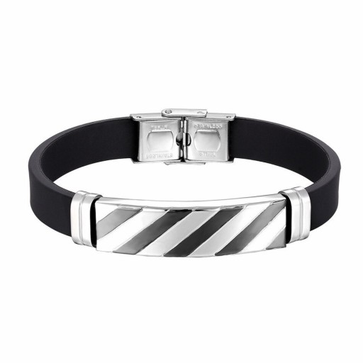 Siliconen armband voor heren H498