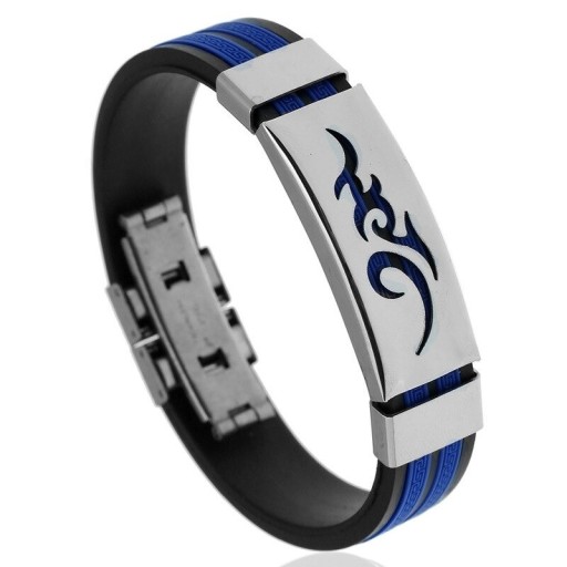Siliconen armband voor heren H628