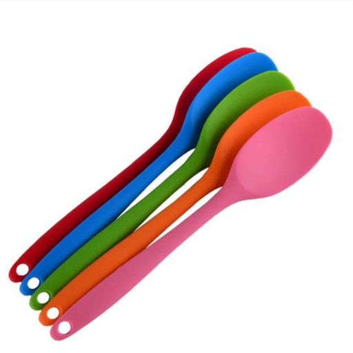 Siliconen houten lepel C215