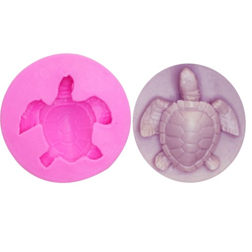 Siliconen mal schildpad