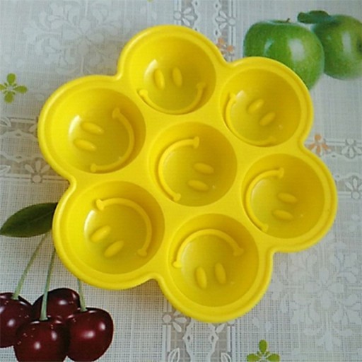 Siliconen mal voor desserts smileys