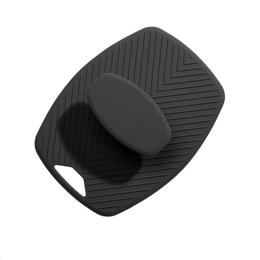 Siliconen massageborstel 12,3 x 9,2 cm Zachte exfoliërende borstel voor haar en lichaam Reinigende doucheborstel voor in bad Siliconen massagetool