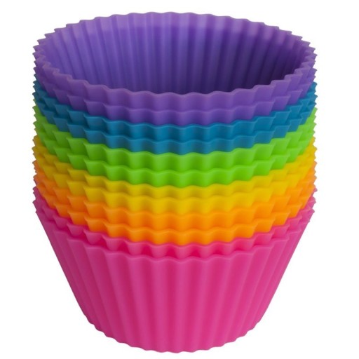 Siliconen muffinvormpjes 12 stuks