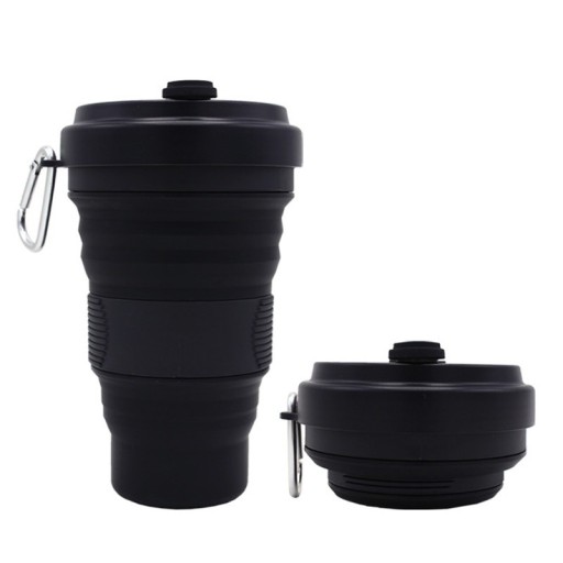 Siliconen opvouwbare mok 550 ml