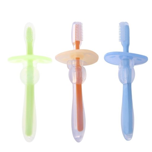 Siliconen tandenborstel voor de kleintjes J2778