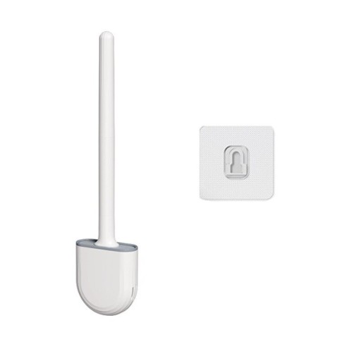 Siliconen wandgemonteerde toiletborstel