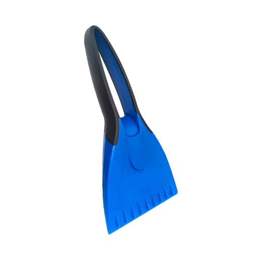 Silikon sneeuwschep en ijskrabber met handvat 20,2 x 9,3 cm handgereedschap voor het reinigen van autoruiten in de winter