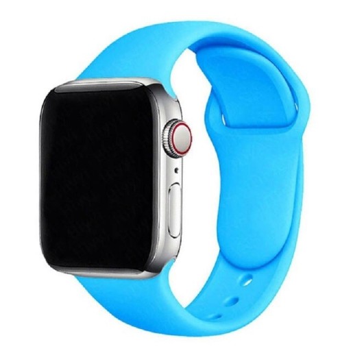 Silikonarmband für Apple Watch 42 mm / 44 mm / 45 mm Größe ML