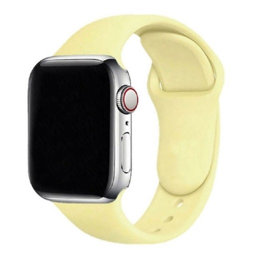 Silikonarmband für Apple Watch 42 mm / 44 mm / 45 mm Größe ML