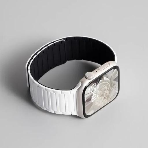 Silikonarmband S10 42 mm für Apple Watch Magnetverschluss Kompatibel mit 38 40 41 42 mm Series 1–10 SE SE 2 Bequemer Strap