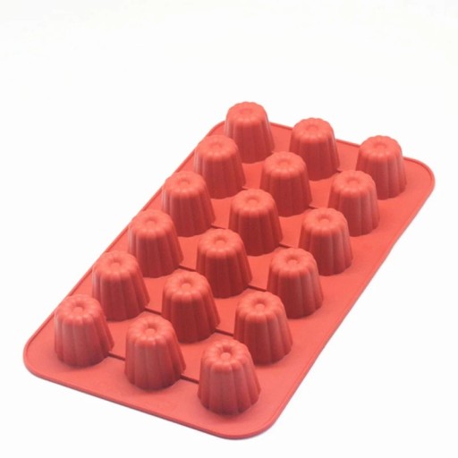 Silikonform zum Backen und Pralinenmachen 18 Produkte Süße und herzhafte Rezepte Backen Pralinen Wachsguss Gießharz Antihaftbeschichtung Wiederverwendbar