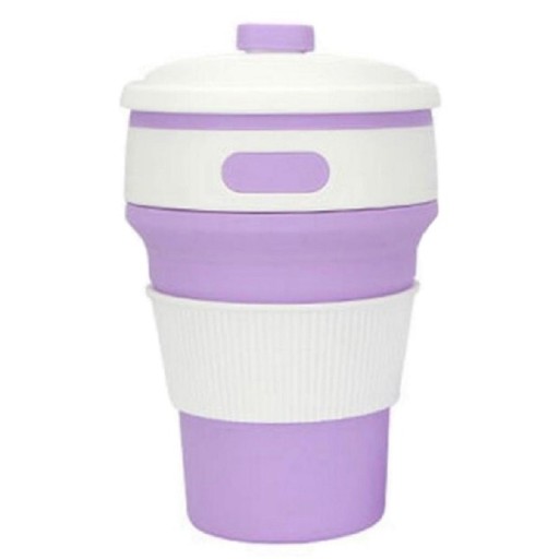 Silikoninen taittuva muki 350 ml