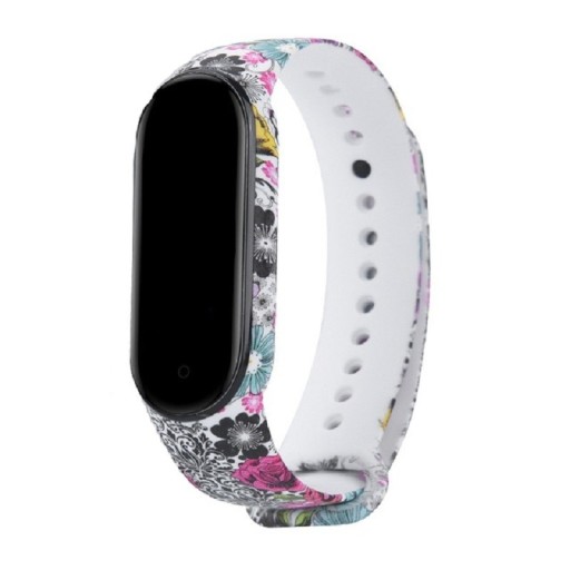 Σιλικόνινος ιμάντας για Xiaomi Mi Band 5 / 6 με σχέδιο T853