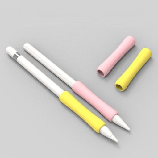 Σιλικόνιο κάλυμμα για Apple Pencil 1ης και 2ης γενιάς, καθολική χρωματιστή προστατευτική θήκη, κατά της ολίσθησης και των γρατσουνιών