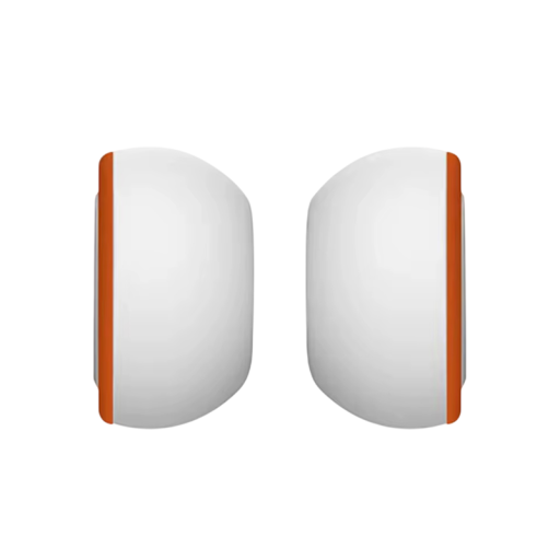 Silikonöronkuddar av minnesskum för Apple AirPods Pro 1/2, ersättningssilikonöronkuddar M 13 mm, tryckavlastning, dammfilter 1 par