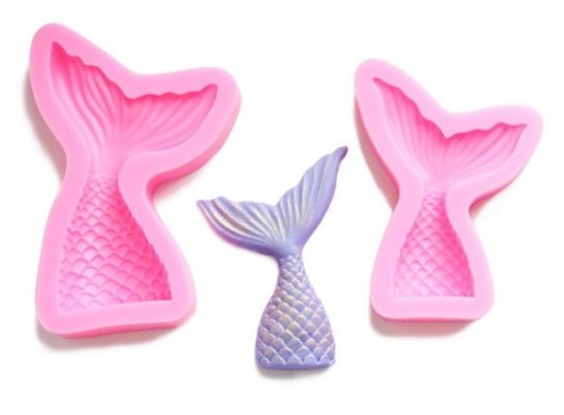 Silikonová forma - rybí ocas