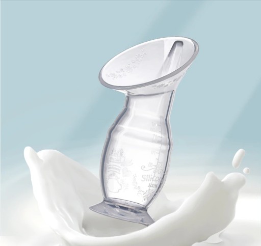 Silikonová manuální odsávačka na mléko