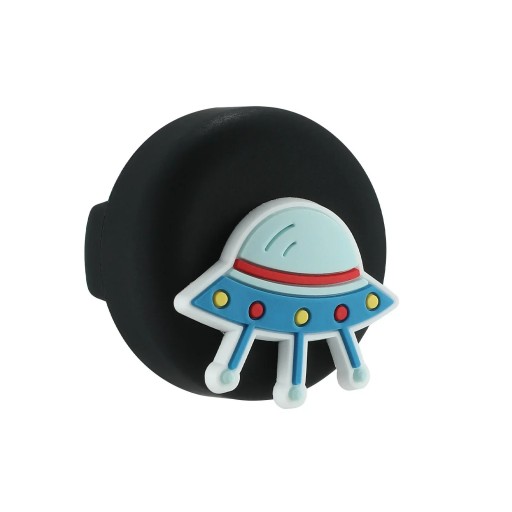 Silikónové vodotesné puzdro na AirTag s UFO pre detské šnúrky a topánky GPS tracker príslušenstvo proti strate 35x27x20mm
