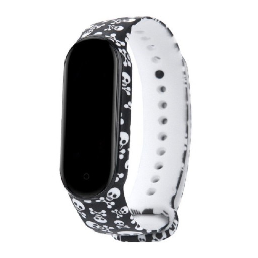 Silikónový remienok pre Xiaomi Mi Band 5/6 s motívom T853