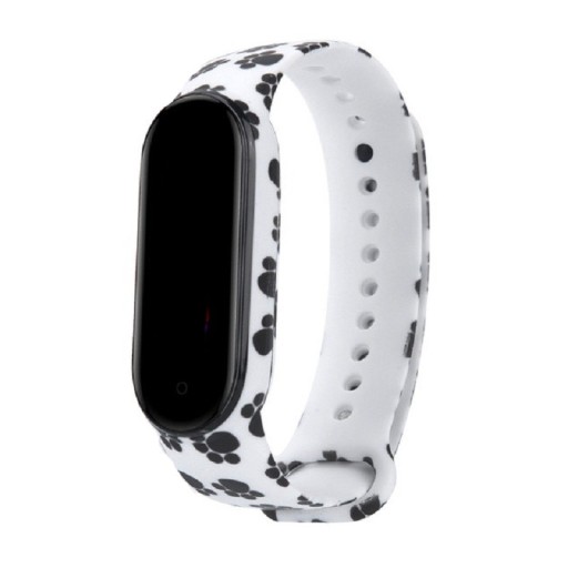 Silikonowy pasek do Xiaomi Mi Band 5/6 z motywem T853