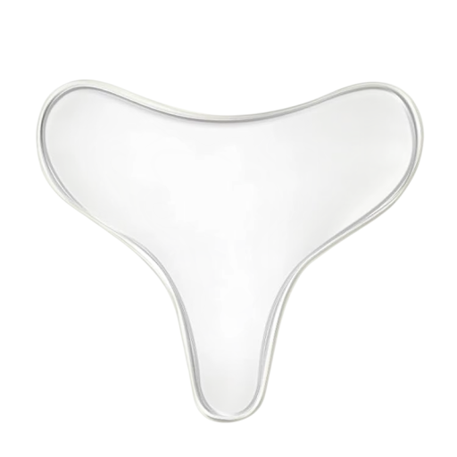 Silikonplåster för bröstet 14,5 x 18 cm Transparent plåster mot rynkor Återanvändbart utjämnande plåster för dekolletage