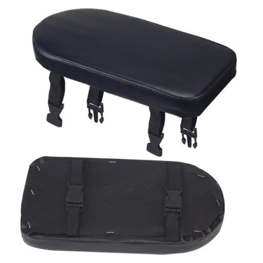 Silla acolchada para portabicicletas cojín suave 30 × 15 × 3 cm negra segunda silla para pasajero en el portabicicletas