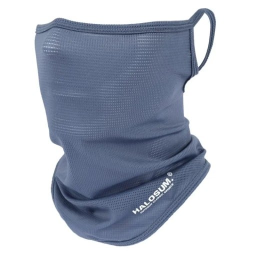 Síťovaný šátek na obličej 20 x 30 x 24 cm Poloviční maska s úchyty za uši Prodyšný nylonový nákrčník v různých barvách Lehký kryt