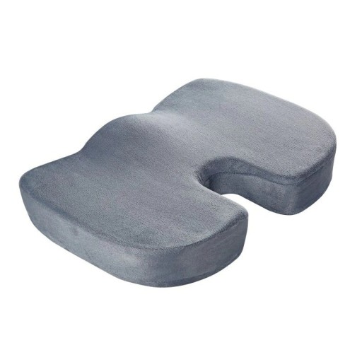 Sittdyna i plysch ortopedisk memory foam