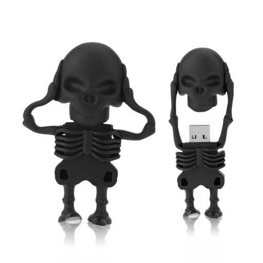 Skelettierter USB-Stick