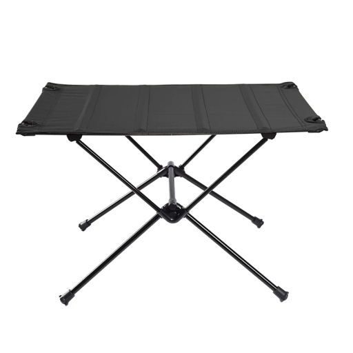 Skládací kempingový stolek 59 x 40 x 39 cm Hliníková zliatina a oxfordská látka Ľahký prenosný stôl s nosnosťou 27 kg a úložným vakom
