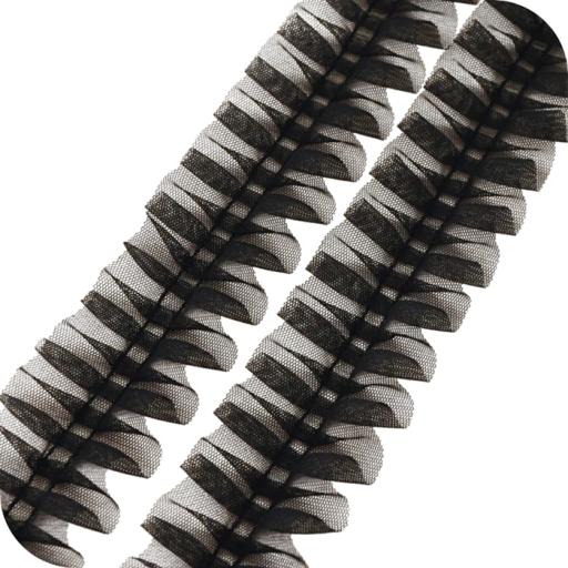 Skládaná tylová sieťovaná krajka 5 cm x 1 m Dekoračná tylová stuha na šitie zdobenie odevov sukne svadobných dekorácií a kreatívnu tvorbu